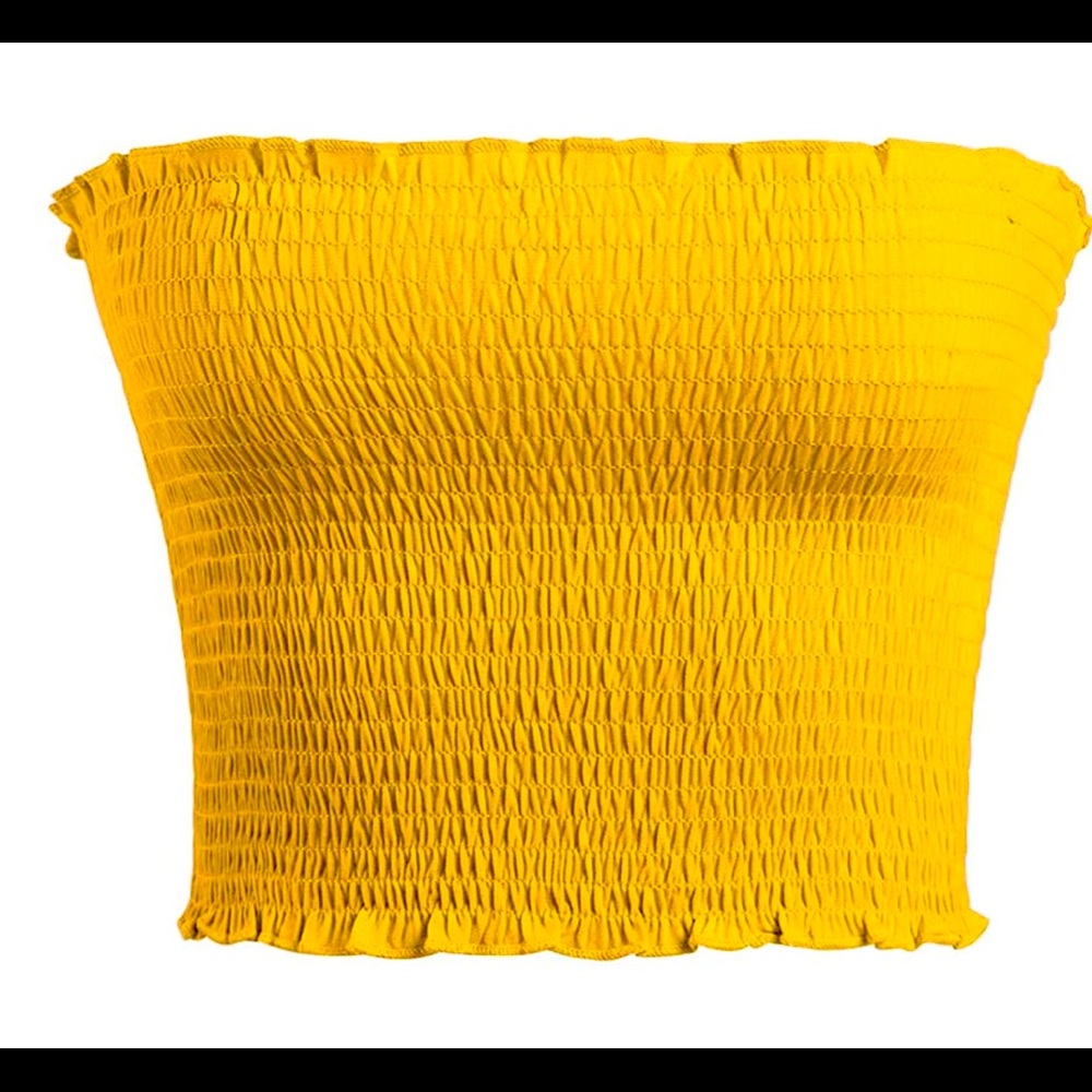 Yellow Tube Top